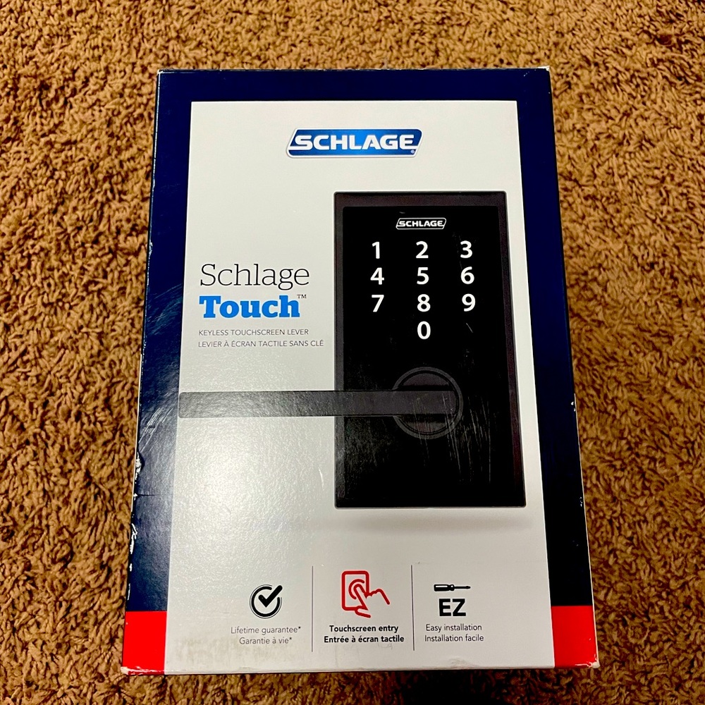 Schlage Touch Keyless Lever (New in box)
